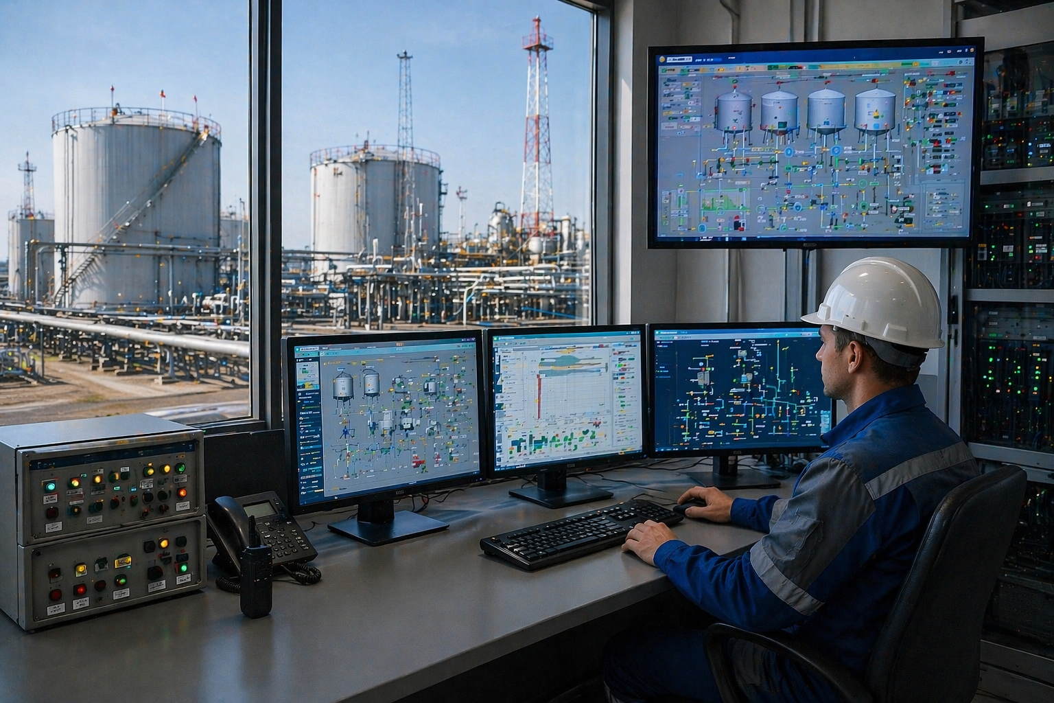 Интеграция АСУ ТП резервуарного парка в SCADA ГНПС