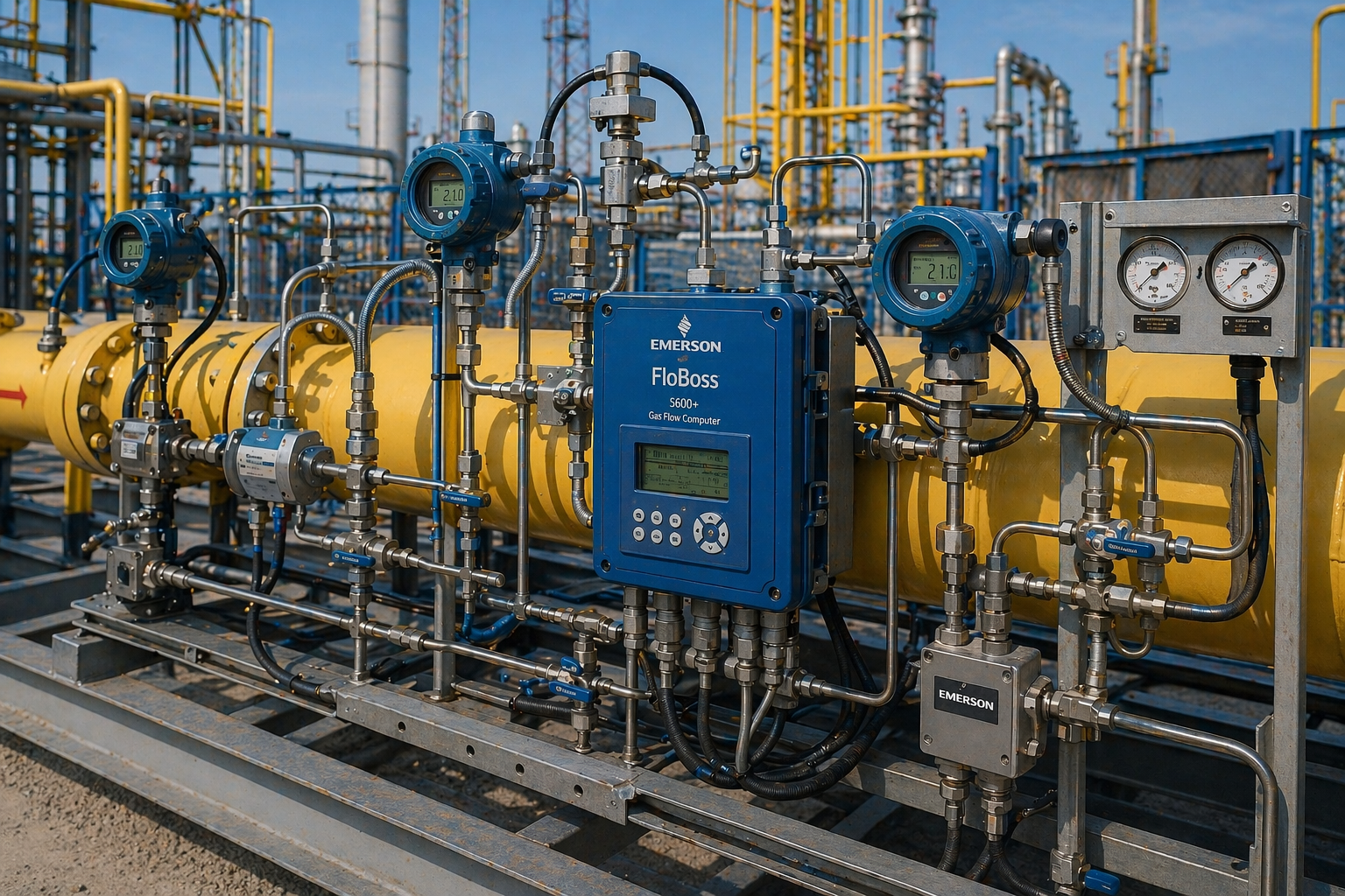 Модернизация узлов учёта газа на ГИС Бейнеу